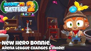 Bloons TD Battles 2 Update 4.2 Coming Soon  New Hero Bonnie