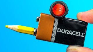 8 SIMPLE INVENTIONS WITH A 9V BATTERY