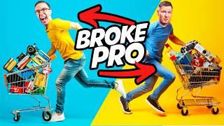 $100 vs $3000 YouTube Setup - BROKE vs PRO