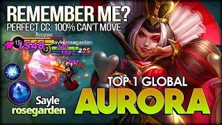 Underrated Mage Destroy Meta Hero Sayle rosegarden Top 1 Global Aurora - Mobile Legends