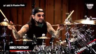 CYMBAL VOTE - Mike Portnoy Reviews the 14 AAX X-Plosion Hats