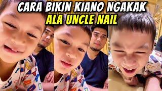 KANGEN2AN LAMA GA KETEMU..KIANO DI BIKIN NGAKAK TERUS SAMA UNCLE NAIL