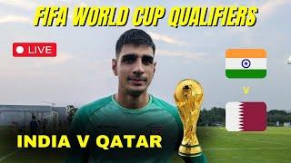 Do or Die match for India  India v Qatar LIVE