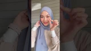 tutorial hijab pashmina terbaru 2023 #shortvideo
