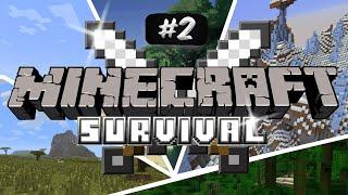 İlk Evimiz  - Köyümüze Saldırdılar - Güze Bir İskele - Minecraft Survival - Sezon 1  Bölüm 2 -