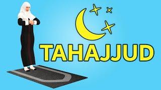 How to pray Tahajjud Night Prayer for woman beginners - with Subtitle