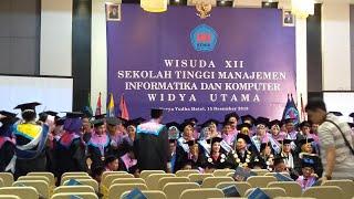 WISUDA XII STMIK WIDYA UTAMA PURWOKERTO 20182019