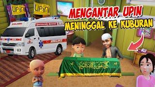 Mengantar Upin Yang sudah Tidak ada ke Kuburan  ipin sedih  GTA Lucu