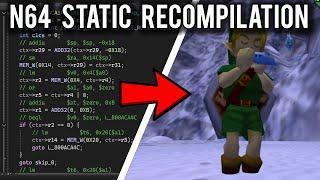 N64 recompilation is here - and its looking good