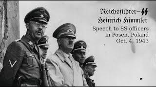 Posen Speech — Oct. 4 1943 — Full Version