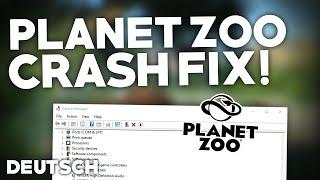 Planet Zoo CRASHSTÜRZT ab BEHEBEN  Problemlösung  Crash fix Deutsch  2024