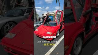 Lamborghini Countach Owner Is A Drug Dealer 