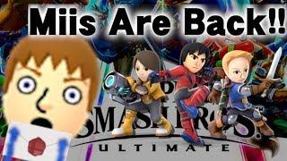 Reasons Why Miis Returning to Smash Bros. Ultimate is Awesome