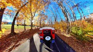 Land Rover Defender 90  Fall Ride