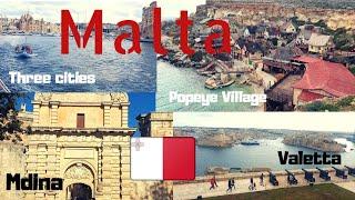 Malta 2020 Top places to visit- 4K