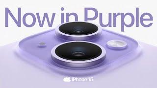 iPhone 15  Now In Purple