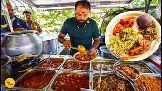 Bangalore Non Veg King Making Huge varieties of Non Veg In 1 Thali Rs. 100- Only l Karnataka Food