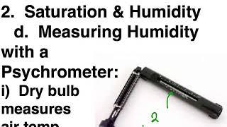 Measuring Humidity