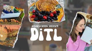 new* DITL A NORMAL HOMESCHOOL MOM DAYANSWERING DMS NOTGRASS HISTORYMEAL PREP ORGANIZING + MORE