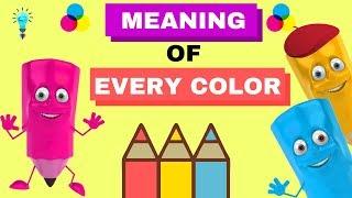 Did you know the meaning of colors?  thinking how  color meanings