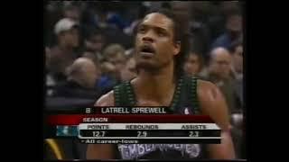 Latrell Sprewell 21 Points @ Spurs 2004-05.