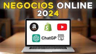 Las 5 ideas de Negocio ONLINE que DEBES iniciar en 2024  Para Principiantes