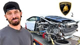 I BOUGHT A WRECKED LAMBORGHINI HURACAN THAT I COULDNT FIX