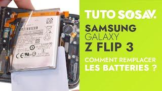 Tutoriel SOSav  Remplacement des batteries du Samsung Galaxy Z Flip3