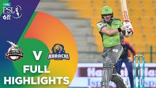 Full Highlights  Lahore Qalandars vs Karachi Kings  Match 27  HBL PSL 6  MG2T