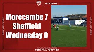 Morecambe U17s v Sheffield Wednesday April 2023