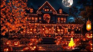  COZY AUTUMN HALLOWEEN HOME AMBIENCE. Thanksgiving ambience. cozy halloween ambience halloween