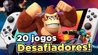 20 JOGOS MAIS DESAFIADORES DO NINTENDO SWITCH