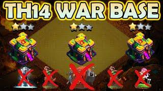 th14 anti 3 star war base  best th14 war base with link  th14 war base - clash of clans
