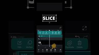 Slice Text Animation in Vn Video Editor #shorts