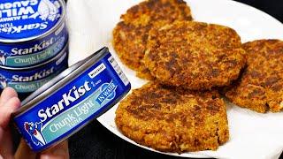 Canned Tuna Patties Recipe