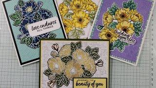 Enduring Beauty Technique time Stampin Up