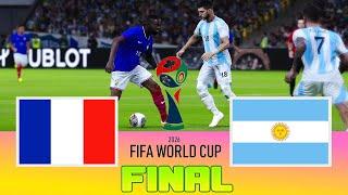 FRANCE vs ARGENTINA - Final FIFA World Cup 2026  Full Match All Goals  Football Match