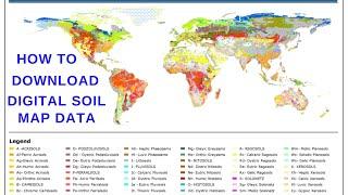 How To Download Digital Soil Map For Any Study Area