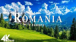 FLYING OVER ROMANIA 4K UHD • Stunning Aerial Footage Scenic Relaxation Film with Calming Music