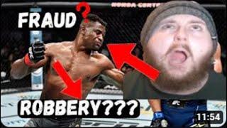 MMA GURU REACTS to Gane Getting ROBBED by Francis Ngannou Mr Jewru Reupload