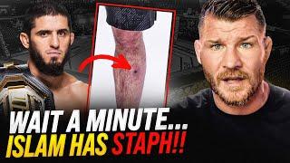 BISPING reacts Islam Makhachev has a STAPH INFECTION?  Could Dustin SHOCK THE WORLD at UFC 302?