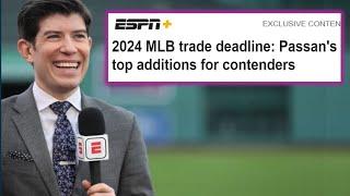 Reacting to Jeff Passans Top Additions For Contenders Ahead Of The 2024 MLB Trade Deadline.
