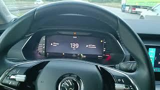 ILE PALI ?? SKODA OCTAVIA 4 1.5 TSI 150HP manual 140KMH test spalania fuel consumption pov driving