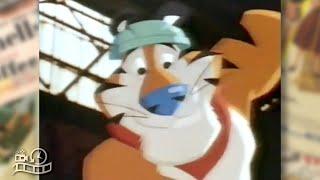 Kelloggs Frosties Skating with Tony The Tiger 1990s Advertisement Australia Commercial Ad