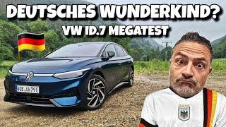 Benzin war gestern VW ID.7 Megatest. Elektroauto mit viel Platz und  Reichweite.