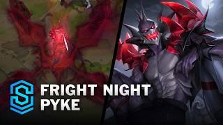 Fright Night Pyke Skin Spotlight - Pre-Release - PBE Preview - League of Legends