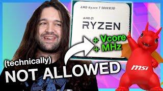 Breaking AMDs Rules Overclocking the Ryzen 7 5800X3D Kombo Strike