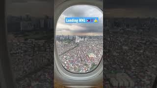 Final Approach into Manila Philippines.