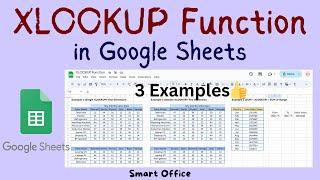XLOOKUP in Google Sheets3 Practical Examples