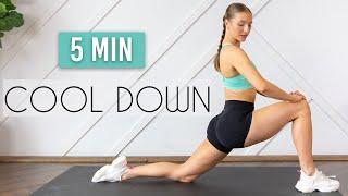 5 MIN FULL BODY COOL DOWN STRETCHES Recovery & Flexibility